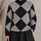 The Heritage Argyle Knit Shirt
