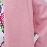 The Duality Linen Jacket - Pink White