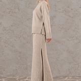 The Relaxed Turtleneck Knit Shirt