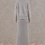 The Relaxed Turtleneck Knit Shirt