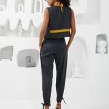 The Arabesque Ensemble – Navy & Gold Mustard