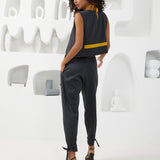 The Arabesque Ensemble – Navy & Gold Mustard