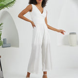 The Arrow Jumpsuit - White