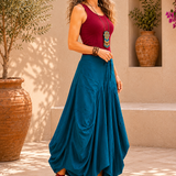 Juby Skirt Cotton - Teal