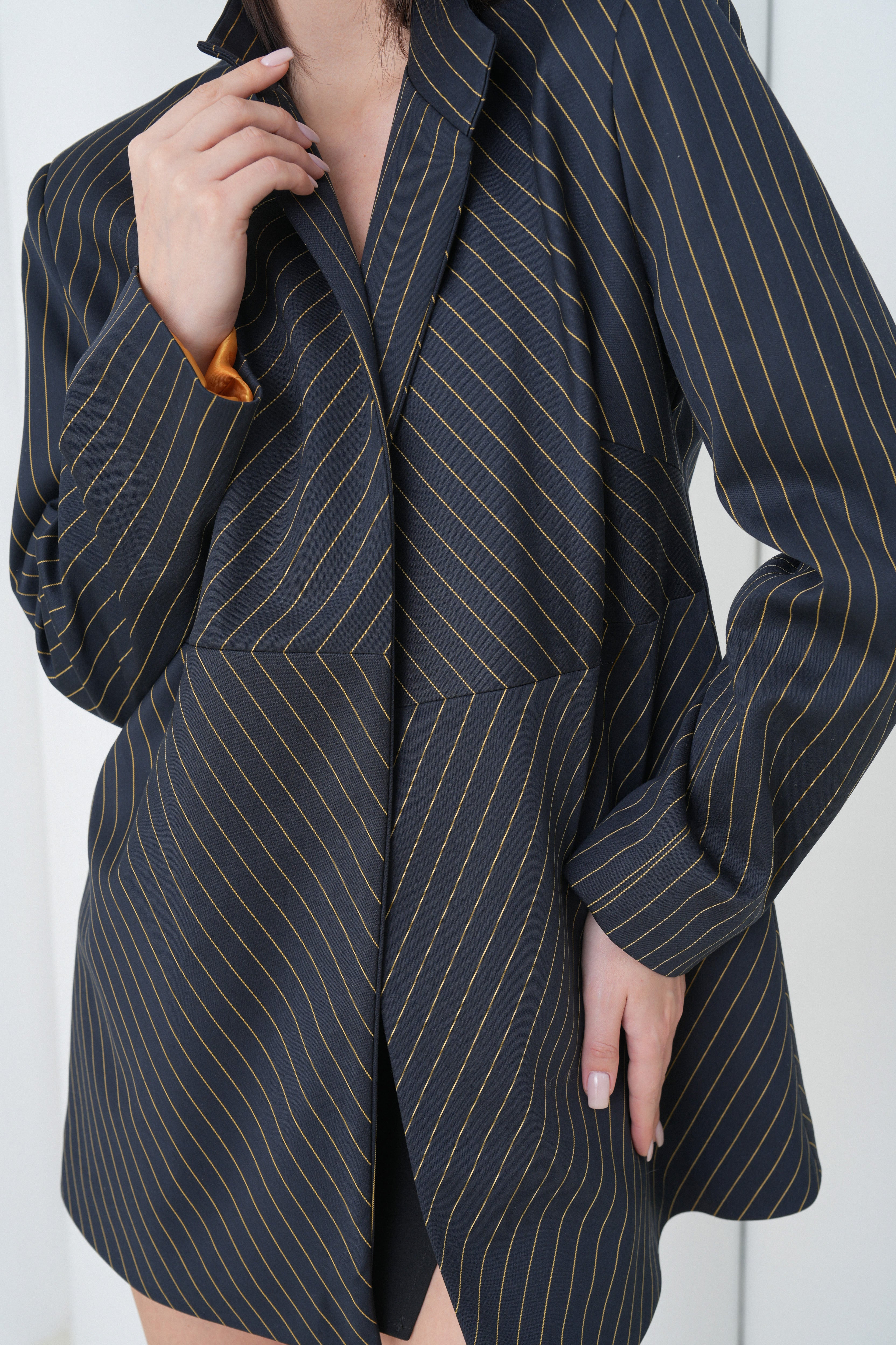 Axis Open Jacket | Luxury Merino Wool Tailored Jacket – Lumina Eligma