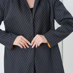 Axis Open Jacket | Luxury Merino Wool Tailored Jacket – Lumina Eligma