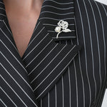 Sovereign Crop Jacket by Lumina Eligma – luxury cropped merino wool jacket with architectural tailoring