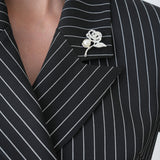 Sovereign Crop Jacket by Lumina Eligma – luxury cropped merino wool jacket with architectural tailoring