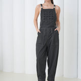 Meridian Over-Jumpsuit by Lumina Eligma – luxury merino wool utility jumpsuit with sculpted silhouette