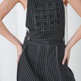 Meridian Over-Jumpsuit by Lumina Eligma – luxury merino wool utility jumpsuit with sculpted silhouette