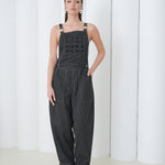 Meridian Over-Jumpsuit by Lumina Eligma – luxury merino wool utility jumpsuit with sculpted silhouette