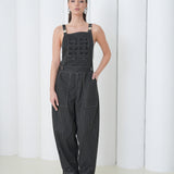 Meridian Over-Jumpsuit by Lumina Eligma – luxury merino wool utility jumpsuit with sculpted silhouette