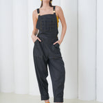 Meridian Over-Jumpsuit by Lumina Eligma – luxury merino wool utility jumpsuit with sculpted silhouette