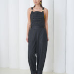 Meridian Over-Jumpsuit by Lumina Eligma – luxury merino wool utility jumpsuit with sculpted silhouette