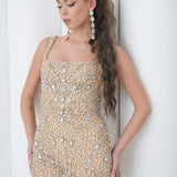 Aurora Crystal Fringe Dress