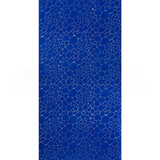 Bee Hive Crystal Silk & Cashmere Shawls with Swarovski - Electric Blue