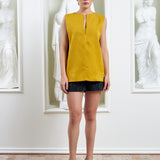 The Pear Shirt - Reversible Navy & Gold Stripes