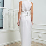 white tuxedo dress Tuxedo Dress