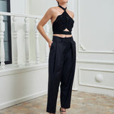 Parallel Formal Pants - Black