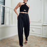 Parallel Formal Pants - Black