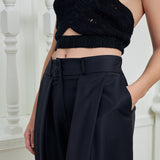 Parallel Formal Pants - Black