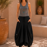 Juby Skirt Cotton - Black