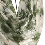 Web Felted Baby Cashmere Shawl - Ivory Green