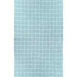 Web Felted Baby Cashmere Shawl - Turquoise