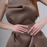 Silhouette Halter Dress - Vizon