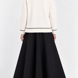 The Contrast Trim Cardigan