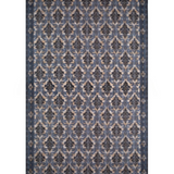 Checkers Paisley Cashmere Pashmina Shawl - Blue