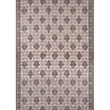 Checkers Paisley Cashmere Pashmina Shawl - Brown