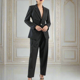 Hourglass Blazer - Black