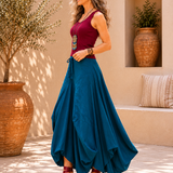 Juby Skirt Cotton - Teal