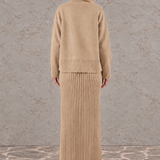 The Relaxed Turtleneck Knit Shirt