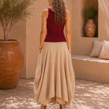 Juby Skirt Cotton - Cream