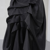 The Vanguard Skirt Silk - Black