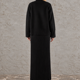 The Relaxed Turtleneck Knit Shirt