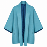 The Duality Linen Jacket - Teal