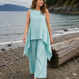 The Breeze Ensemble Blouse- Sky Blue