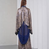 Lumiere Sequin Kaftan - Navy