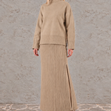 The Relaxed Turtleneck Knit Shirt