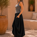 Juby Skirt Cotton - Black