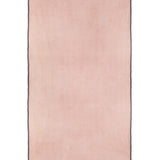 Bordered Sparge Baby Cashmere Shawl - Pink Charcoal