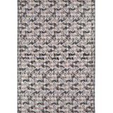 Checkers Floral Cashmere Pashmina Shawl - Black