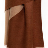 Symmetric Mo-shmeres Triangles Dual Tone - Brown Sepia