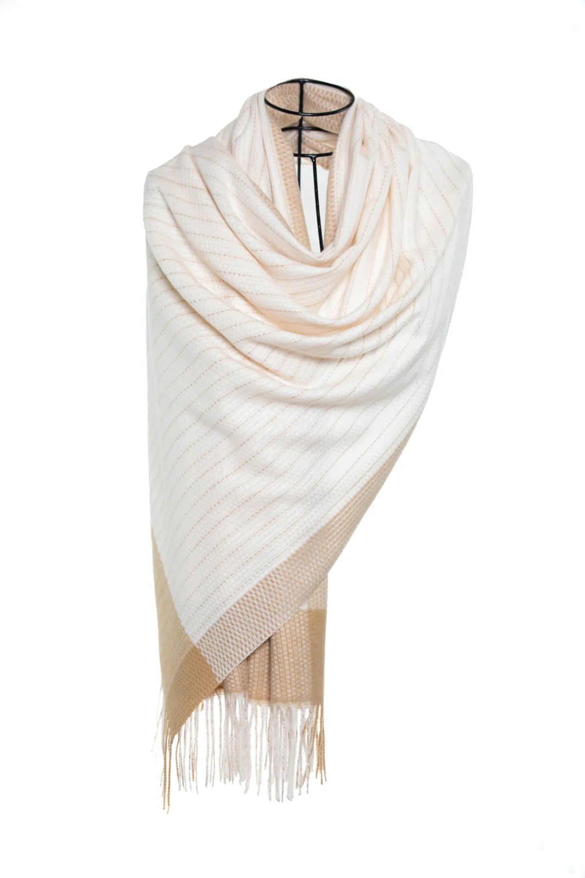 Knitted Mo-shmere Lines Layers -