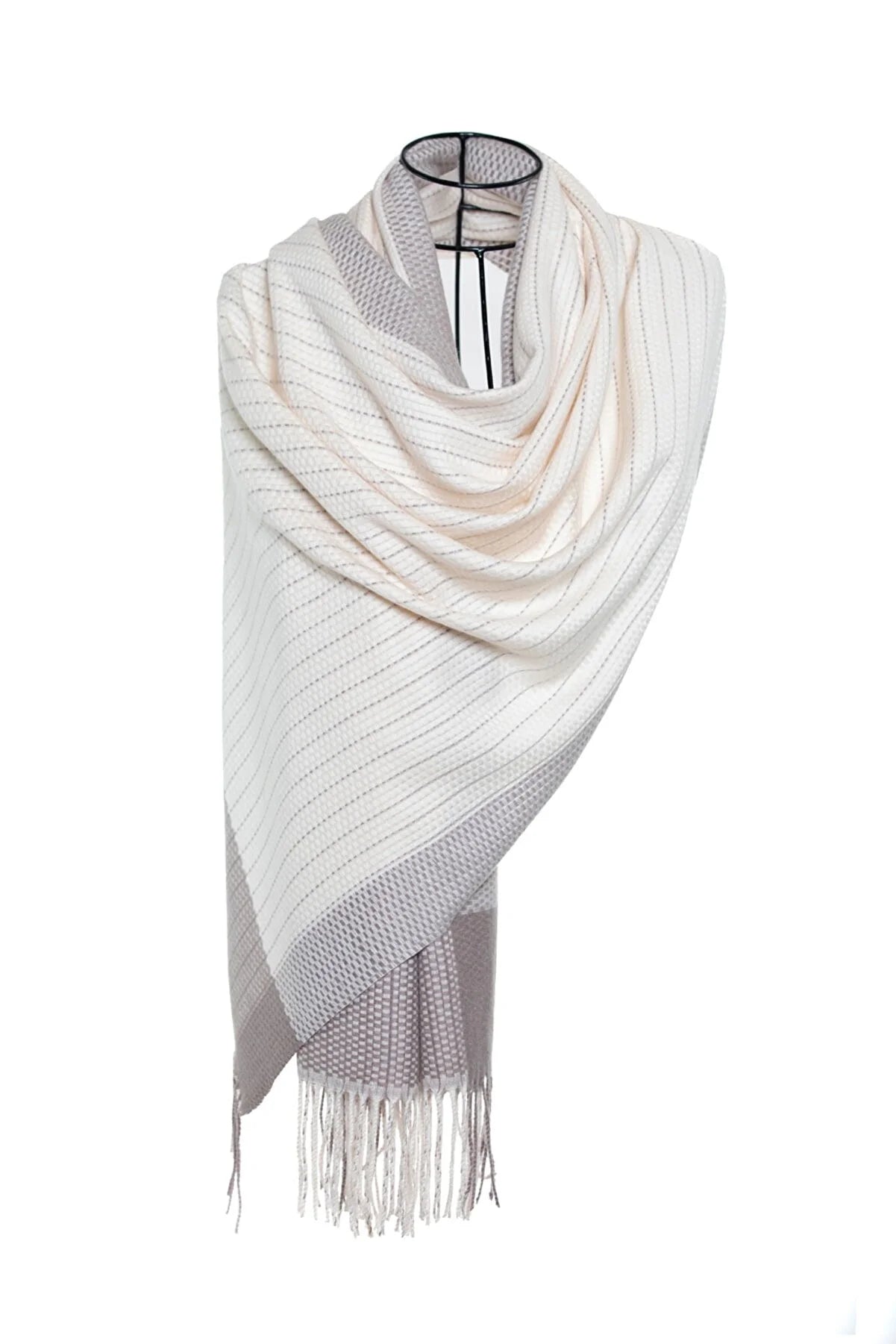 Knitted Mo-shmere Lines Layers -