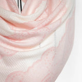 Knitted Mo-shmere Paisley Layers - Pink