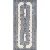 Knitted Mo-shmere Paisley Layers - Navy